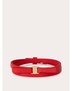 Ferragamo Mini Bow Bracelet - Red