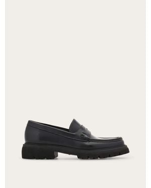 Ferragamo Herren Penny-Loafer Größe - Weiß