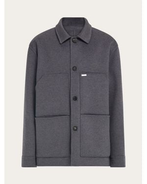 Ferragamo Shirt Jacket - Grey