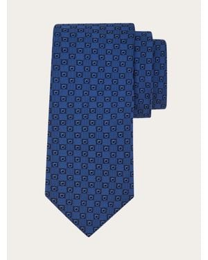 Ferragamo Uomo Cravatta - Blu