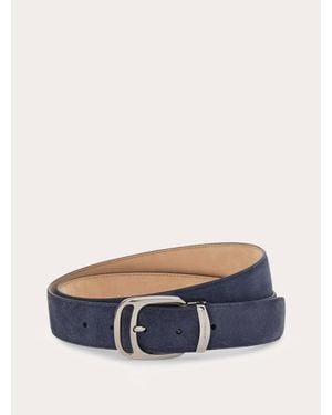Ferragamo Adjustable Belt - Blue