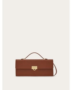 Ferragamo Sofia Mini Bag - Brown