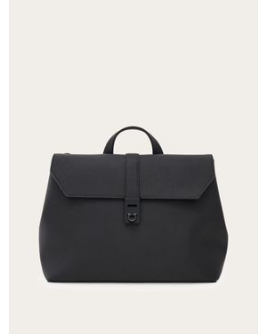 Ferragamo Hug Buckle 3-In-1 Bag - Black
