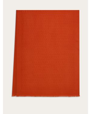 Ferragamo Damen Gancini Stola - Orange