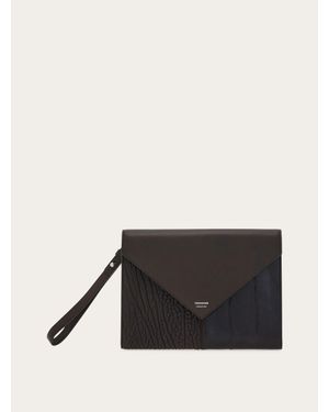 Ferragamo Hommes Porte-Documents Brun - Noir