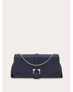 Ferragamo Mia Crossbody Bag (S) - Blue