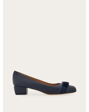 Ferragamo Vara Pump - Blue