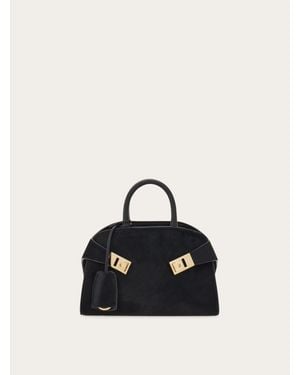 Ferragamo Hug Handbag (Xs) - Blue