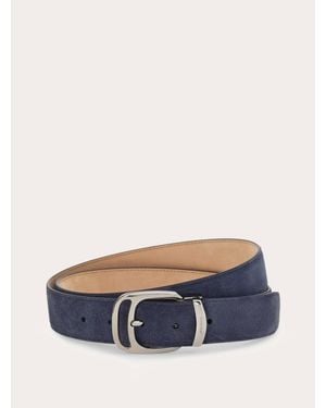 Ferragamo Adjustable Belt - Blue