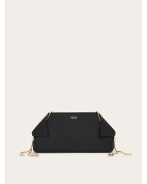 Ferragamo Chain Mini Bag - Black