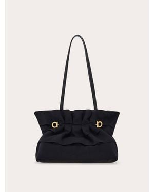 Ferragamo Soft-Bag (S) - White