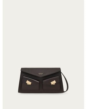 Ferragamo Multipocket Mini Bag - White