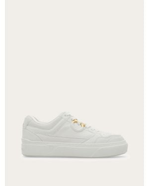 Ferragamo Gancini Trainer - White