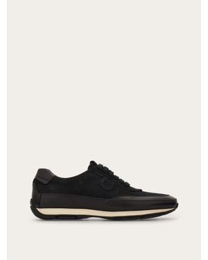Ferragamo Gancini Walking Shoe - Black