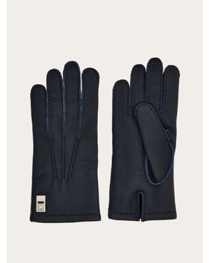 Ferragamo Gloves - Blue