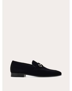 Ferragamo Gancini Horsebit Loafer - Black