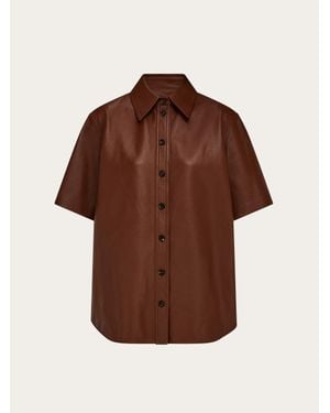 Ferragamo Donna Camicia - Marrone