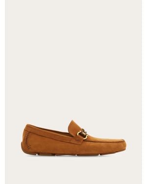 Ferragamo Gancini Ornament Driver .5 - Brown