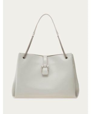 Ferragamo Tote Bag (L) - White