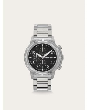 Ferragamo Sport Chrono Watch - White