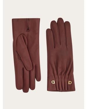 Ferragamo Gloves - Red