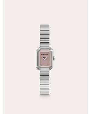 Ferragamo Crystal Petite Watch - Natural