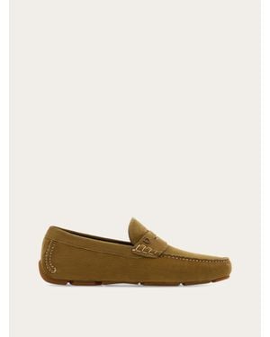 Ferragamo Herren Driver-Pennyloafer Größe - Mehrfarbig