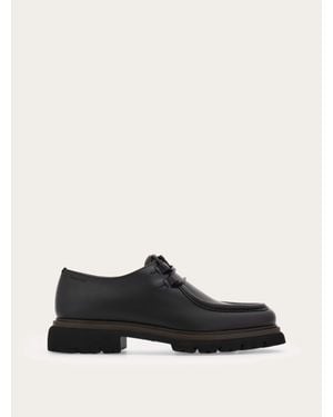 Ferragamo Chunky Lace-Up .5 - Black