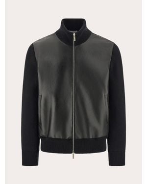 Ferragamo Bomber Jacket - Black