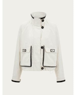 Ferragamo Short Jacket - Natural