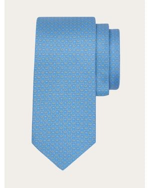 Ferragamo Uomo Cravatta - Blu