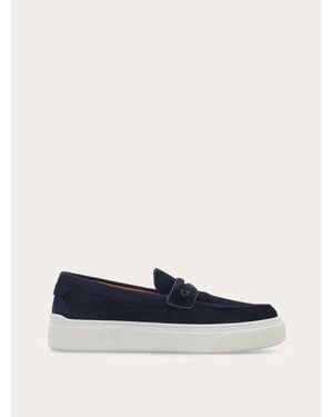 Ferragamo Baskets Hybrid - Blue