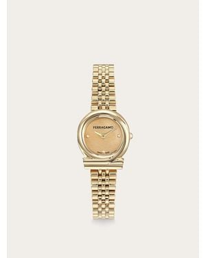 Ferragamo Gancini Twisted Watch - Metallic