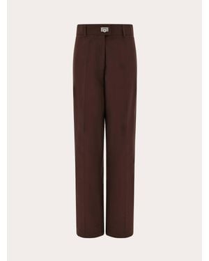 Ferragamo Tailored Trouser - Brown