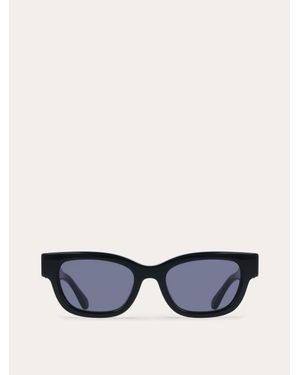 Ferragamo Rectangular Frame Sunglasses - Blue