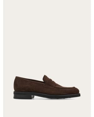Ferragamo Penny Loafer - White