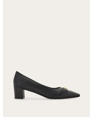 Ferragamo Damen Pumps Mit Gancini-Ornament Größe - Mehrfarbig