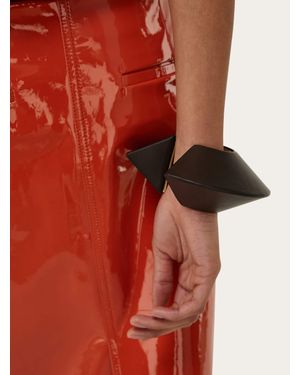 Ferragamo Shaped Bracelet (M) - Red
