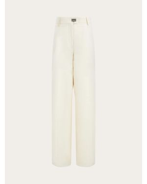 Ferragamo Tailored Trouser - Natural