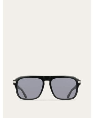Ferragamo Uomo Occhiali Da Sole - Nero
