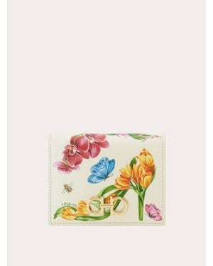 Ferragamo Gancini Compact Wallet - Multicolor