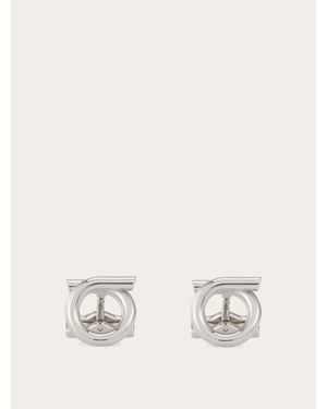 Ferragamo Gancini Cufflinks - Natural