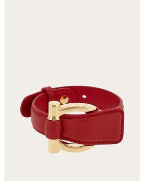 Ferragamo Gancini Bracelet - Red