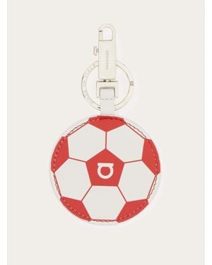 Ferragamo Herren Schlüsselanhänger – Citymatch Capsule - Rot