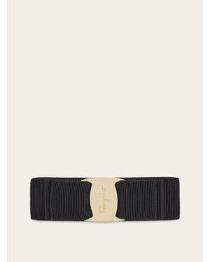 Ferragamo Vara Bow Hairclip - Black