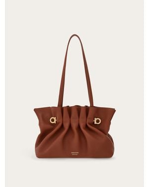 Ferragamo Soft-Bag (S) - White