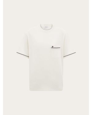Ferragamo Gancini T-Shirt - Natural