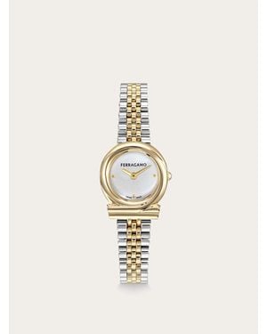 Ferragamo Gancini Twisted Watch - Natural