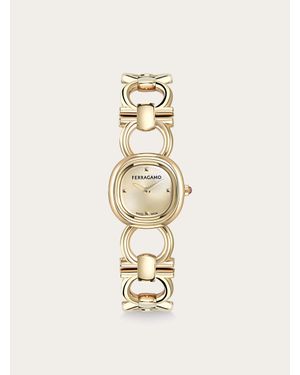 Ferragamo Double Gancini Mini Watch - Natural