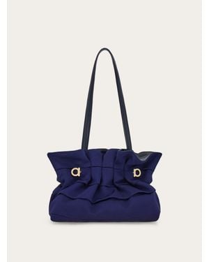 Ferragamo Soft-Bag (S) - Blue